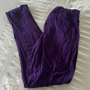 Dibaolong royal purple sweatpants